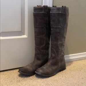 Frye Distressed Brown Boot (Paige)